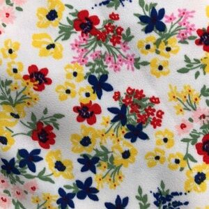 Summery flowery tank